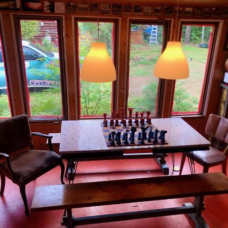 Chalet En Bois Rond Mauricie بلدية سان ألكسيس دي مونت المظهر الخارجي الصورة